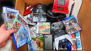 JACKPOT!!! Gamestop Dumpster Dive Night! "Found Playstation 5 Games"