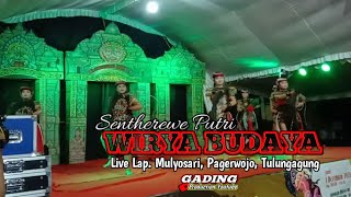 Jaranan WIRYA BUDAYA Live Lap MULYOSARI PAGERWOJO TULUNGAGUNG