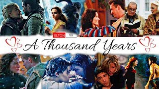 (Multi Fandom) A Thousand Years | Valentine's Day | Christina Perri | Iconic Couples | Elton VK