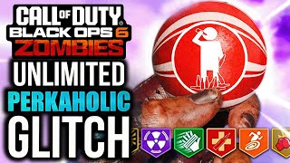 BO6 Zombies: UNLIMITED Perkaholic Glitch (NEVER LOSE YOUR PERKS!)