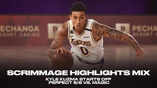 Kyle Kuzma Couldn't Miss vs. Magic | Scrimmage Highlights