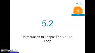 CH 5-1 While Loop