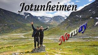 Jotunheimen National park in Norway. Adventure at Spiterstulen and Memurubu.