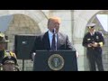 Trump honors fallen officers at Capitol ceremony