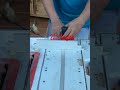 Technique measure and cut 8 pieces of wood #woodworking #shortvideo #amazing #shorts #trending