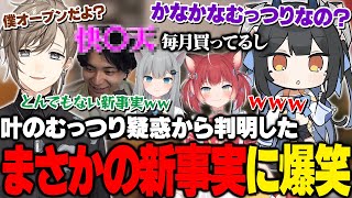 叶へのむっつり疑惑を言ったところ、とんでもない新事実を聞き出してしまう夜よいち【叶/けんき/Nachoneko/赤見かるび/Project F】