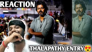Reacting To Thalapathy Vijay's Entry in Varisu Audio Launch | Reaction!