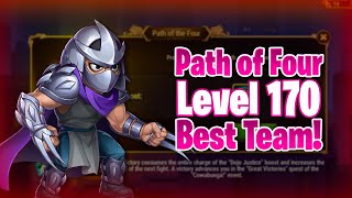 Best Team for Path of the Four Level 170 | No Buff | Easy Win | Hero Wars