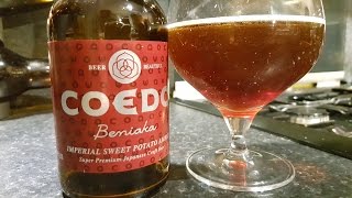 Coedo Beniaka Imperial Sweet Potato Amber By Coedo Brewery | Japanese Craft Beer Review