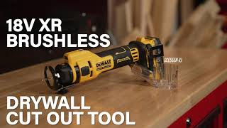 DeWALT 18V XR Brushless Drywall Cut Out Tool Skin - DCE555N-XJ