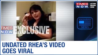 Sushant Singh death probe: Rhea Chakraborty's undated 'Apun tai hai' video accessed by Bihar Police