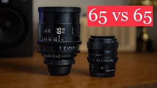 SIGMA 65mm Comparison - CINE vs Contemporary!