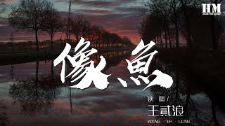 王貳浪 - 像魚『多麼可笑的心事 只剩我還在堅持』【動態歌詞Lyrics】