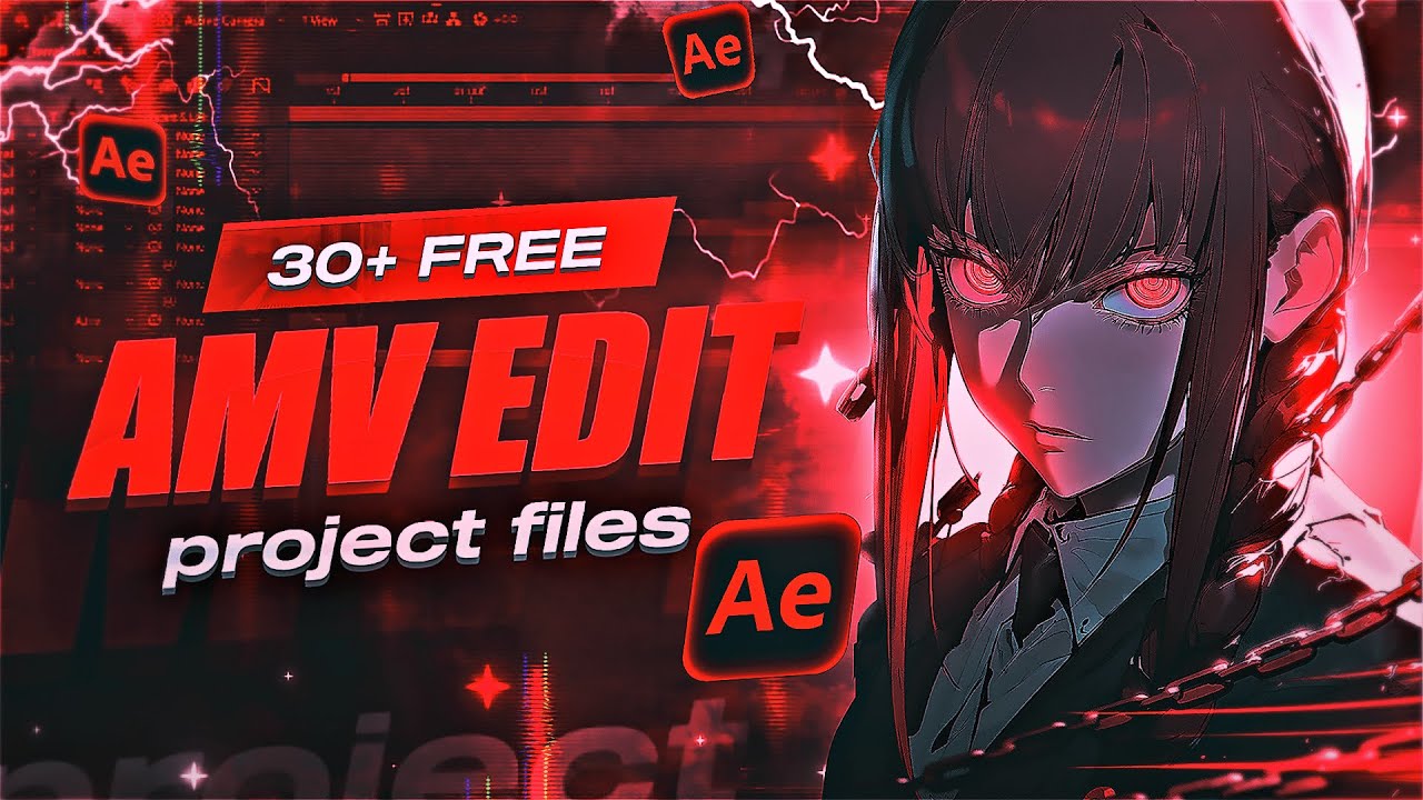 Free After Effects Amv Edit Project File Anime Edit Presets After