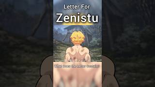 Zenistu Received Letter