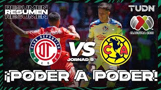 HIGHLIGHTS  | Toluca vs América | AP2023-J9 | Liga Mx | TUDN