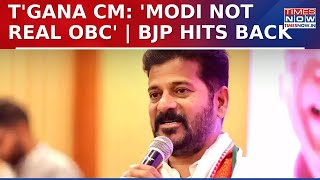 Telangana CM Revanth Reddy Questions PM Modi's OBC Status; Union Minister Bandi Sanjay Hits Back