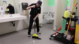 Janitorial Restroom Cleaning Step-By-Step Training