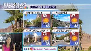 Tucson weather - Warm temperatures continue through the rest of the week