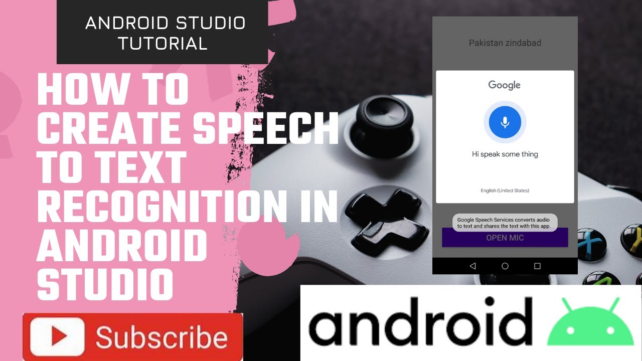 Speech To Text App | Speech To Text Android Studio | Speech Recognition ...