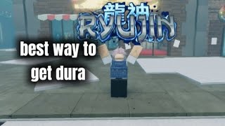 best way to get durability i think 😏😏 (roblox Ryujin)