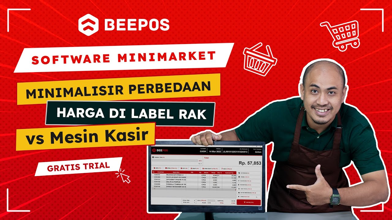 Software Kasir Minimarket Terbaik Untuk Ribuan SKU - YouTube