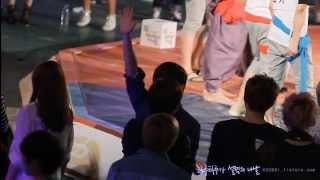 [Fancam] 120916 Hoya \u0026 Eunji @ Idol Wrestling Competition