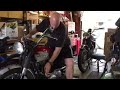 1961 triumph t110 cold start video