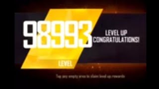 FREE FIRE LEVEL UP Op REWARD,.. RARE SKYBLUE JOKER BUNDLE OP SAGAR GAMAR