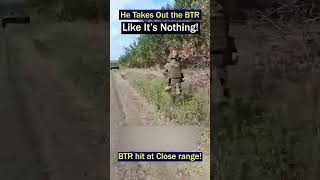 Close Range RPG 7 Strike on Abandoned BTR