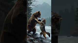 #bear #wolf #trending #animals #animal #animalfan #amimalworld #wildanimal