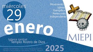 | Culto | Miércoles 29 de enero | 2025