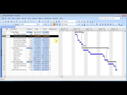 Microsoft Project 2007 Pt 1 (Tasks) Microsoft Project 2007 Pt 1 (Tasks)