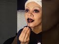 get the grunge glam 🖤 90s goth makeup tutorial 90s goth vamp makeuptutorial makeup trending