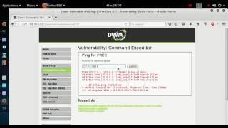 02 DVWA Low Command Execution