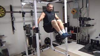 Rack Rail Knee/Leg Raises for Six Pack Abs and Lower Abs