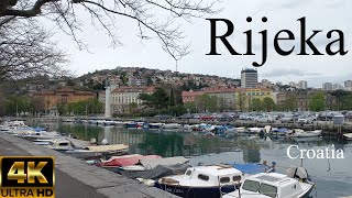 Rijeka, Croatia. 4K