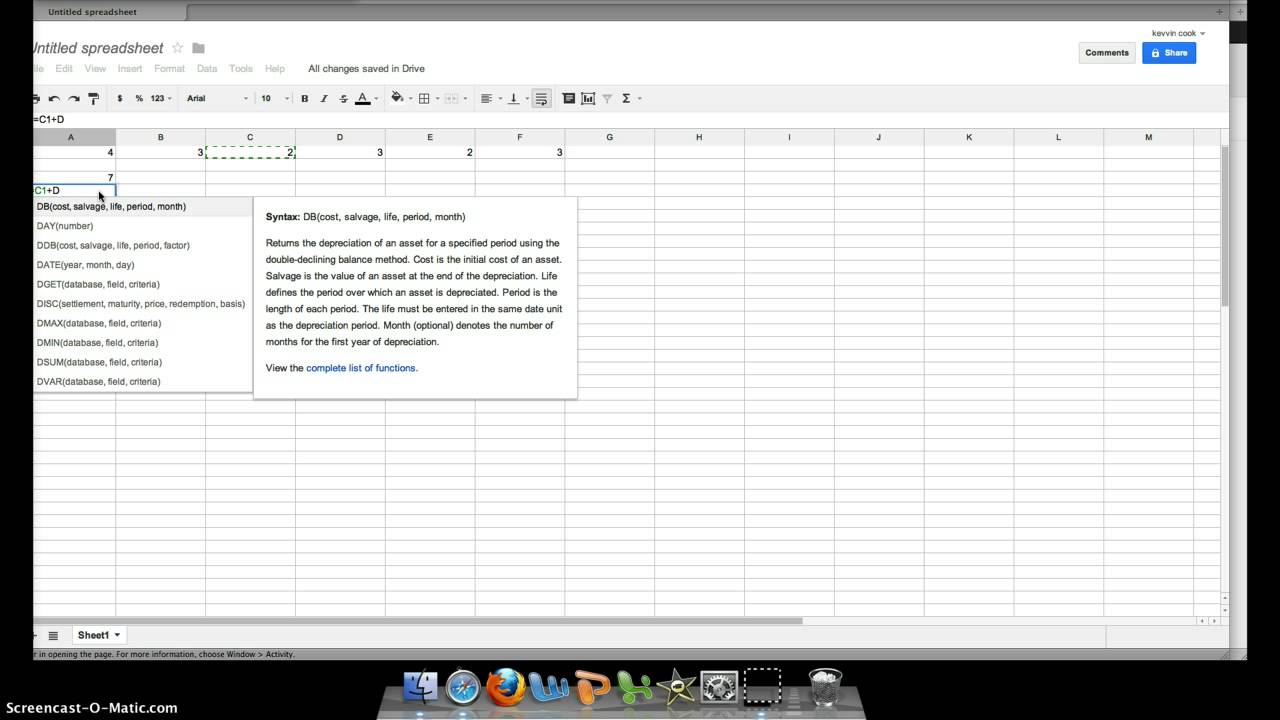 How To Create A Spreadsheet On Google Drive Youtube