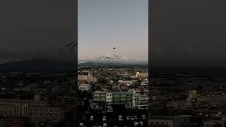 富士市役所からの富士山（11月17日 PM） #富士山 #富士市