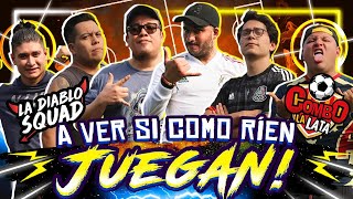 #LaReta Franco Escamilla y el Diablo Squad VS LaLata/Combo: tiros imposibles y caídas épicas 🤣