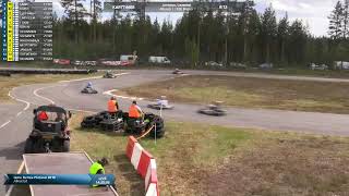 IAME Series Finland 2018 - Joensuu 9.6.2018 - Master - Heat 1