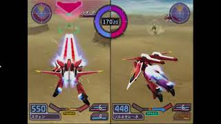 GSD PS2 Route B Saviour Gundam セイバーガンダム And Saviour Gundam セイバーガンダム Co Op Game Play