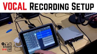 Recording VOCALS in GarageBand iOS (iPad/iPhone)