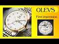 Olevs Automatic Dress Watch 1st Impression.