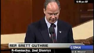 Rep. Brett Guthrie (R) KY 2nd Speaking Against The Affordable Health Care For Americans Act