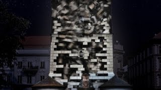 Urban History, 3D Projection Mapping, White Night, Košice, 2011, Official Video