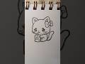 Cute Things to Draw When Bored ✍️ Part 49 #drawing #art #cute #sketch #cat #easy #tutorial #simple