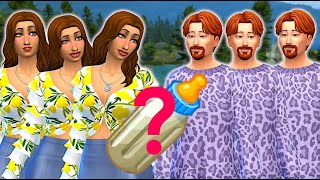 What happens when triplets have a baby with triplets? // Sims 4 genealogy challenge