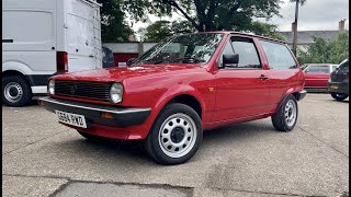 VW Polo Fox Mk2 (Type 86C) 1989 - Walk-around & Start up (4K)