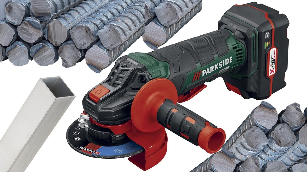 PARKSIDE Cordless Angle Grinder PWSA 20-Li B2 Testing - YouTube